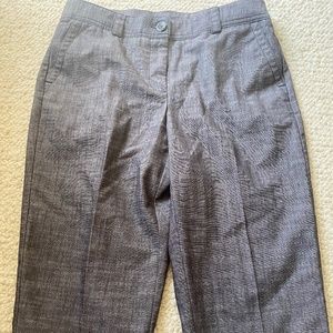 Counterparts Grey Wide Leg Women's Capris Pants